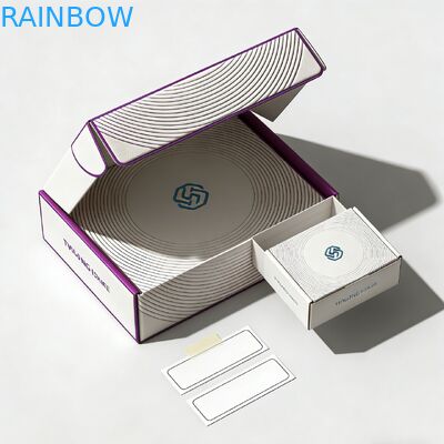 Biologisch afbreekbare geschenkmailmappen met Matt-lamineering en aangepast logo