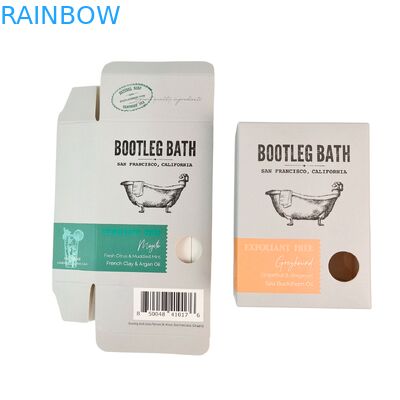 Aangepaste biologisch afbreekbare cosmeticaverpakking met klassiek ontwerp en glanzende laminering