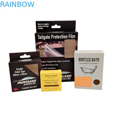 Aangepaste biologisch afbreekbare cosmeticaverpakking met klassiek ontwerp en glanzende laminering