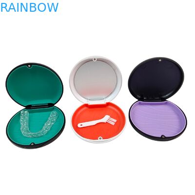 Custom Logo Print Dental Aligner Box met magnetische sluiting en dikte 350 g voor orthodontische verpakking
