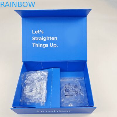 Op maat gemaakte luxe geschenkdoos met magnetische sluiting, duurzaam, 350g dikte, verpakkingsdoos voor sieraden en cosmetica