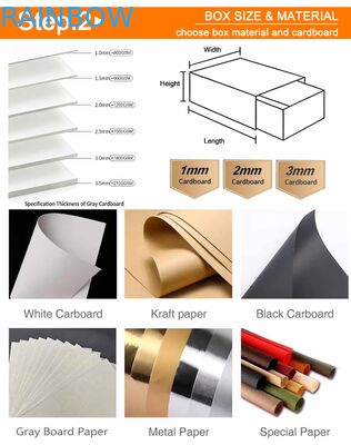 Papierdoos op maat met helder venster en dikte 350 g voor voedselverpakkingen