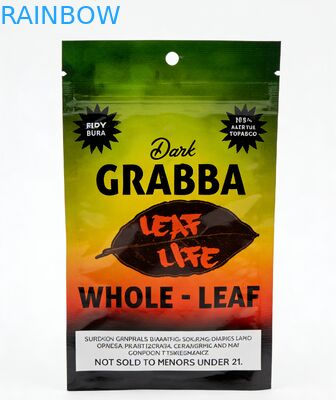 Leeg Kindwerend Recyclebaar Aluminiumfolie Mylar Voedingsmiddelen Geurvast Sigaren Rollend Folie Tabakszakjes