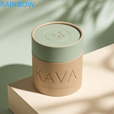 Biologisch afbreekbaar, aanpasbaar, grootte, voedselveilig kraftpapierbuis voor cadeaubonverpakkingen