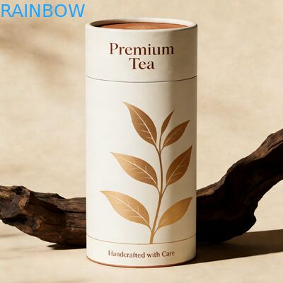 milieuvriendelijke, biologisch afbreekbare, aanpasbare cilinderverpakkingsbuizen en papieren doos voor voedselvriendelijke, veilige verpakkingen voor cosmetica en parfums