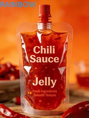 Lekvrij Tuit Pouch150ml 200ml 300ml Doypack Food Grade Chilisaus Jelly Sap Babyvoeding Zak Stand Up Tuit Pouch