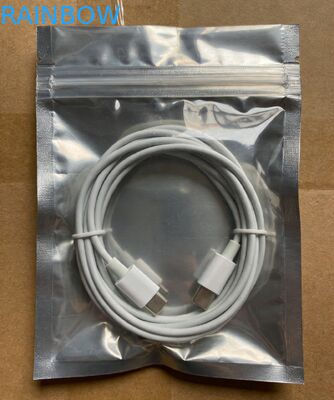 Op maat gemaakte PE-plastic zakken voor sieraden oorbellen Recyclebare anti-oxidatie eenzijdige transparante rits slot opslagzak