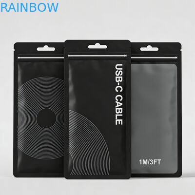 Op maat gedrukte verpakkingszak met driezijdig zegel