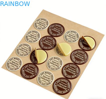 Op maat gesneden waterdichte vinylstickers met holografisch ontwerp OEM-branding Kleeflabels voor cadeautjes en ambachten