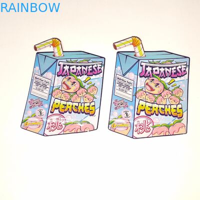 Aanpasbare Holografische Mylar Zakken met Hersluitbare Rits - Geurbestendig, Voedselveilig Materiaal en Aanpasbaar Ontwerp voor Snackverpakking