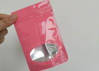Verschillende Kleuren Plastic Zakken die het Suikergoedzakken van het Chocoladefruit met duidelijk Venster verpakken