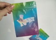 De Plastic Zakken die van het geurbewijs de Druk van de de Zakgravure van Onkruidruntz met duidelijk Venster verpakken