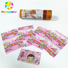De roze Zelfklevende Stickersshrink-Materiële Douane van pvc van Omslagkokers die voor Flessendoos wordt gedrukt