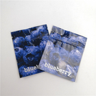 Folie Vlakke THC Gummies Plastic Zakken die de Kindveilige Ziper Zak van Bosbessencbd verpakken