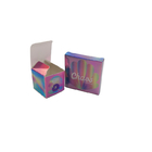Luxe colorfun Verpakkende doos voor van de de lippenstiftroom van de sopeblaar Kosmetische het Serumdoos met holografische oppervlakte