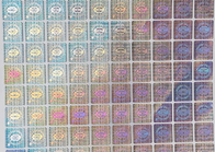 Holografische Decoratieve de Sticker Zelfklevende Etiketten UVcymk van 60mic