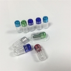 PS Mini Rhino Pills Container Clear Plastic de Achthoekstijl van Pillenflessen met Metaal GLB