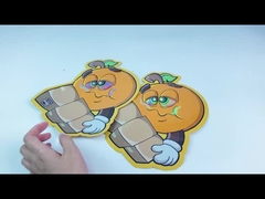 Holograph Douane vormde het voedsel van de Aluminium de Zachte Aanraking 3.5g Zakken van de de Matrijzenbesnoeiing van verpakkingsmylar Zakken