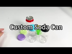 Aanpasbare 90ml & 135ml Plastic PET Voedselverpakking Potten met Sticker Opties