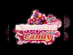 Die Cut 3.5g Plastic Bag Glossy Zipper Mylar Voor Gummy Herb Candy Verpakking Reukvrij Glossy oppervlak