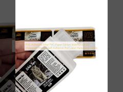 PVC Zelfklevend Vinyl PVC Papier Sticker Waterdicht UV Hologram Gedrukt Zelfklevend Rol Etiket Verpakkingsetiketten