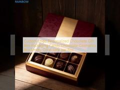Aangepaste Logo Gepersonaliseerde Chocolade Geschenkdoos Verpakking Snoep Chocolade Cosmetica Doos Lege Chocoladereep Doos