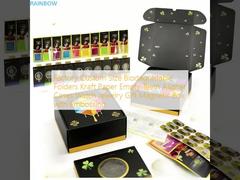 Fabriek Aangepaste Maat Biologisch Afbreekbare Mappen Kraftpapier Lege Tanden Aligners Cases Horloge Sieraden Geschenk Magnetische Doos met Embossing