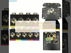 Fabriek Aangepaste Maat Biologisch Afbreekbare Mappen Kraftpapier Lege Tanden Aligners Cases Horloge Sieraden Geschenk Magnetische Doos met Embossing