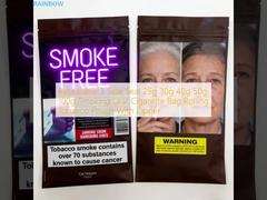 Hersluitbare 3 zijafdichting 25g 30g 40g 50g 100g Roken Blad Sigarettenzak Rolling Tabakszakje Met Rits