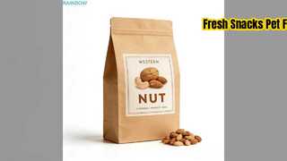 Op maat gemaakte snackzakken Vochtbestendige voedselverpakking voor huisdieren