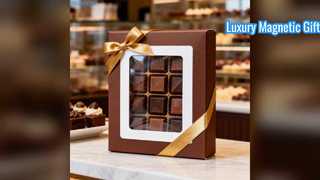 op maat gemaakte luxe magnetische geschenkdozen