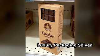 Op maat gemaakte luxe biologisch afbreekbare verpakkingsmappen