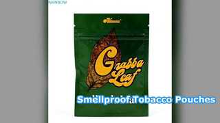 Geurvrije tabakszakjes op maat bedrukt