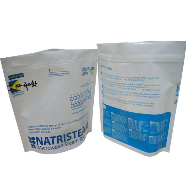 Microwave Food Stand Up Pouch, Duidelijke Hoogtemperatuur Retort Pouches