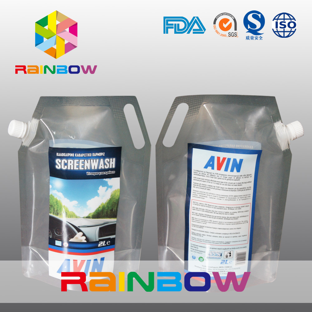 Zilverachtig die Tribune omhoog Gespoten Zakkenhoogtepunt met Handvat/Etiket wordt gedrukt