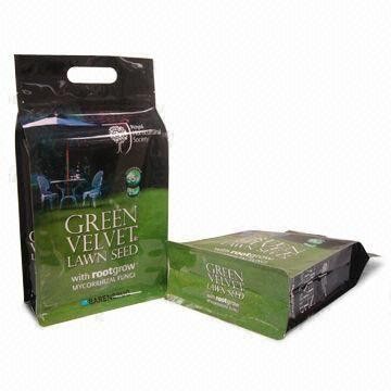 Niet - Giftige Plastic Voedsel voor huisdierenzak met Vlak Bodem en Handvat