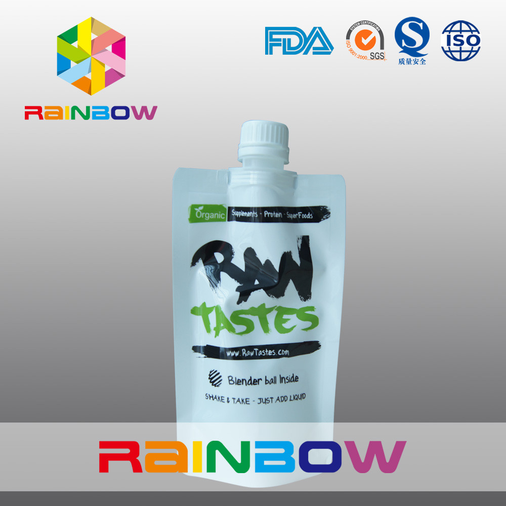 De lichte Plastic Zak van de Stijltribune omhoog met Spuiten voor Babysap