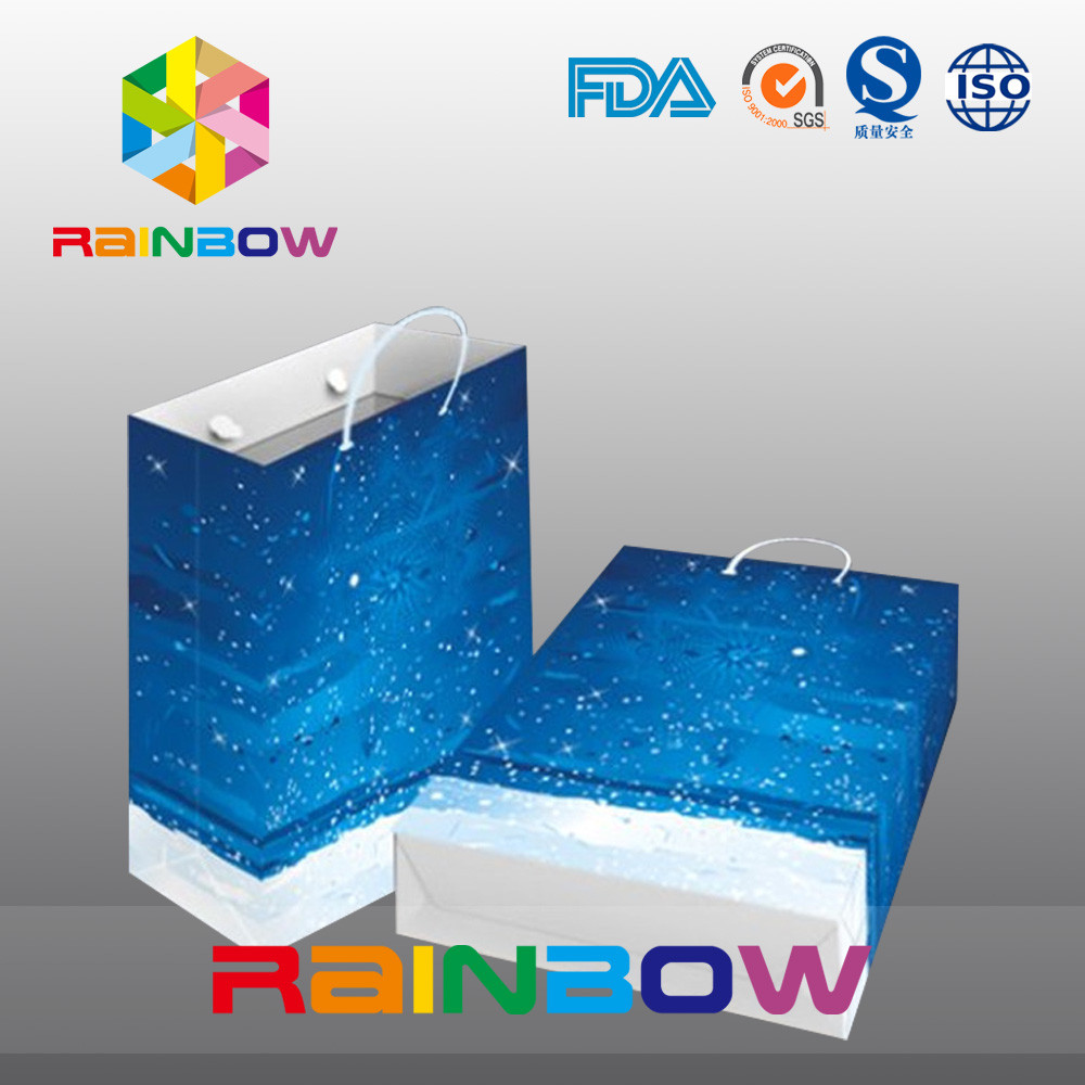 Het Dreamlikeontwerp paste Document Zakken met Handvat voor het Winkelen aan