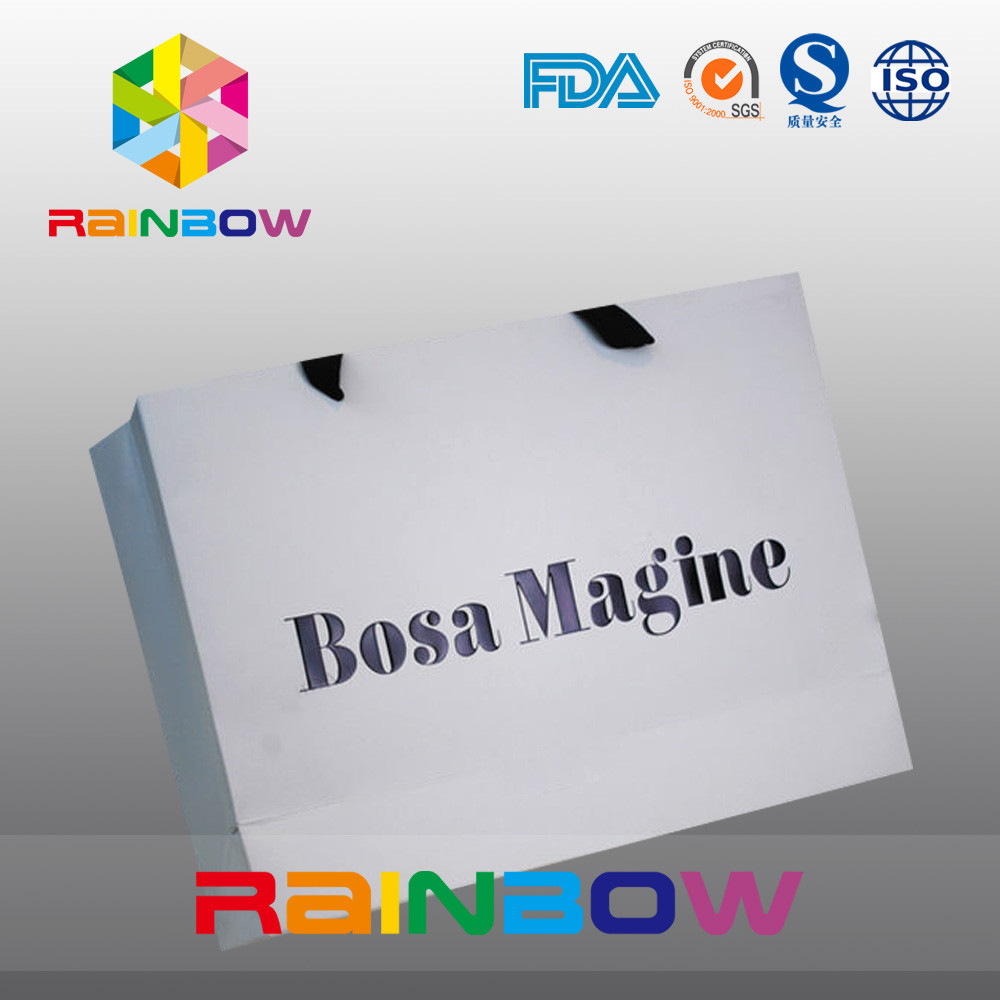 Eco - vriendschappelijke Aangepaste Document Zakken met Handvat voor Kleding Verpakking