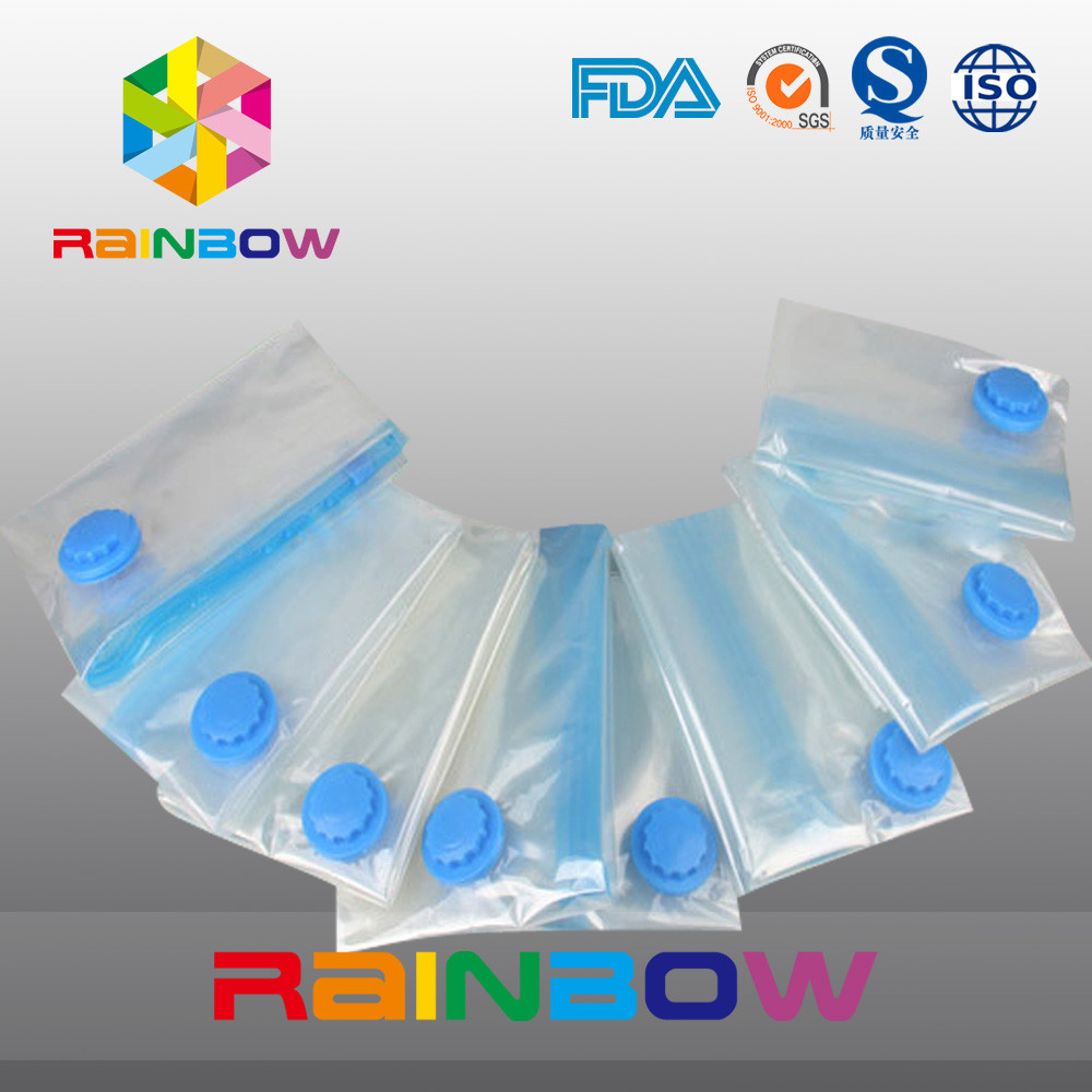 De vacuümopslag van de Luchtverbinding doet/Ruimtespaarderszakken voor Dekbedden, Beddegoed en Kleren in zakken