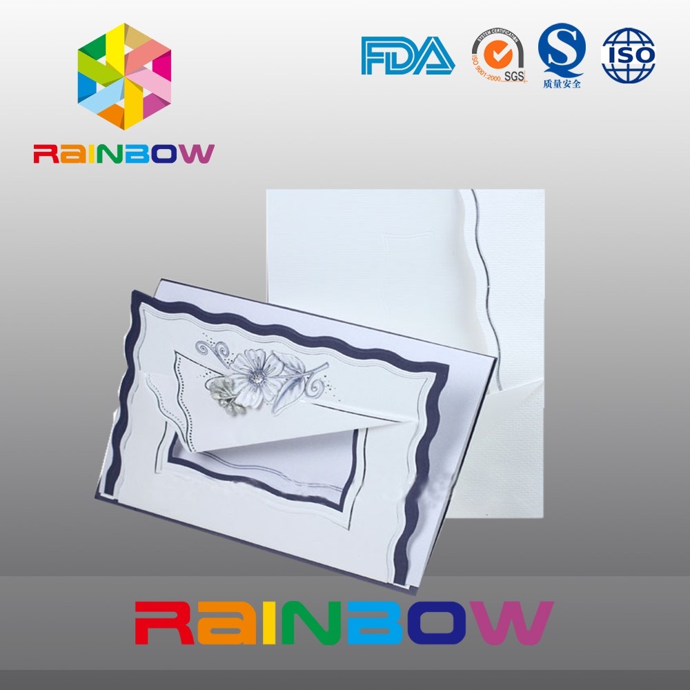 Aangepaste Document Kunstkaart voor van het Kerstmisgroet/Huwelijk Uitnodigingen