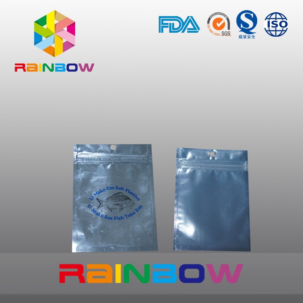 De voor Transparante Achterzak van het FolieVoedsel voor huisdieren met Ritssluiting, de Zak van het Visserijaas