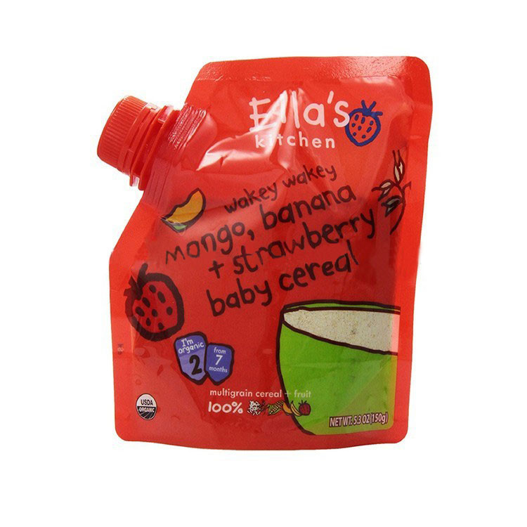 Het Voedselzakken BPA van de Doypack Opnieuw te gebruiken Baby Vrij met Hoekspuiten