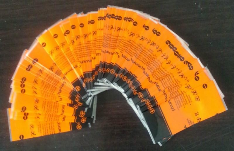 Gedrukte drank de Industrie krimpt het Plastiek van Kokeretiketten krimpt Etiket voor Vorm Bottole