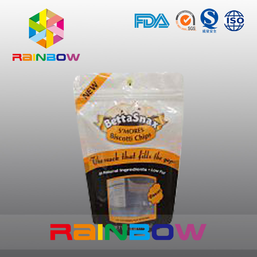 De tribune op Ritssluitings Duidelijke Plastic Zakken die met Vlinder verpakken hangt Gat voor Suikergoed/Snackvoedsel