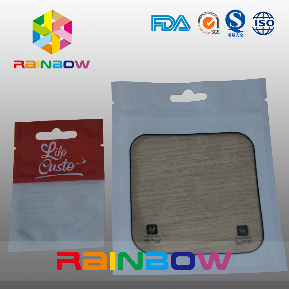 De Zak Plastic Zakken die van de Mylarritssluiting met Transparant Venster voor Goederen verpakken