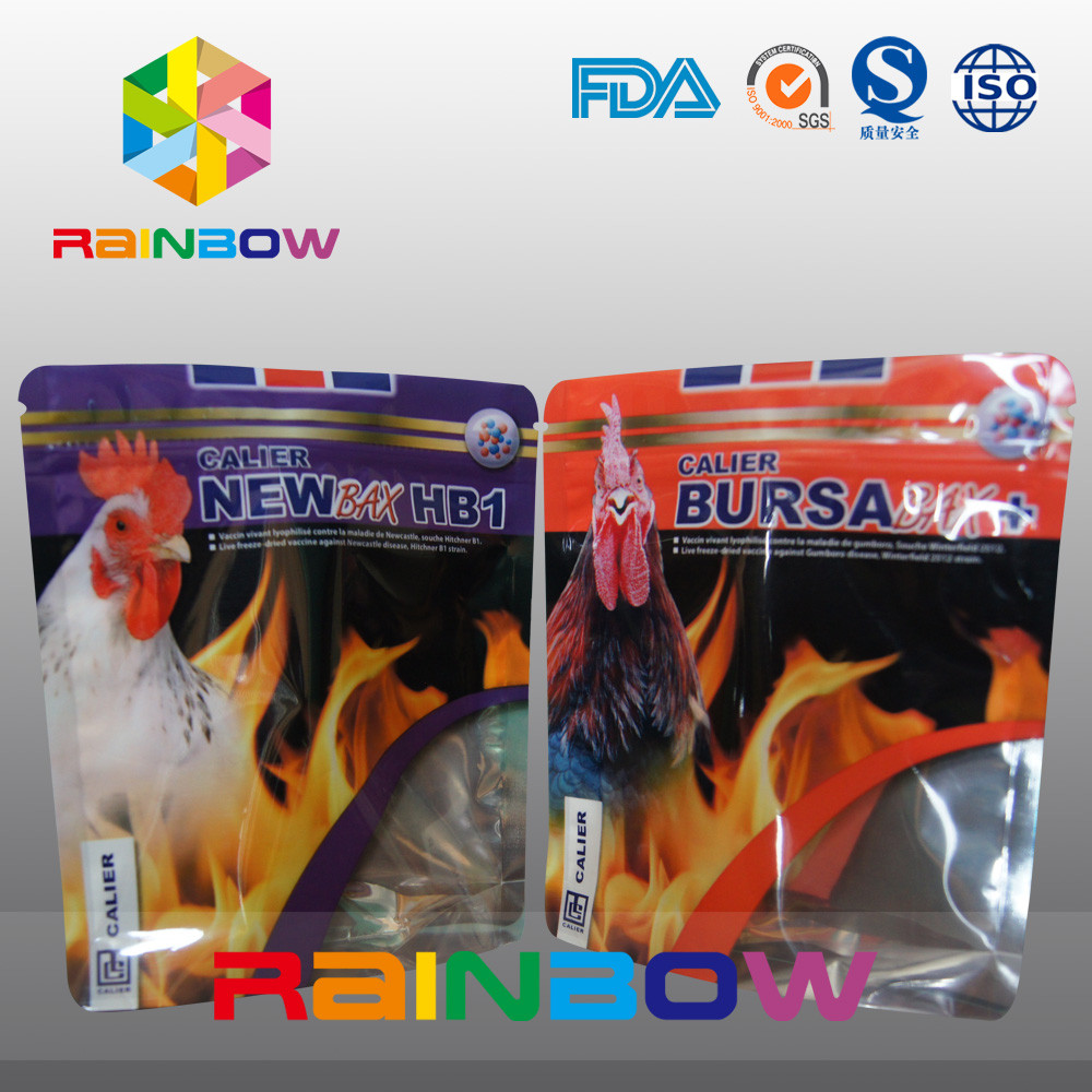 Tribune op van de het Voedsel voor huisdierenzak van Zpilock Van de Aluminiumfolie Dierlijke Tukey het Voedselzak