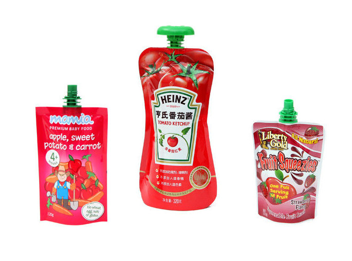 Vloeibare Plastic Zakken die voor het drinken/Flexibele doypackzak verpakken