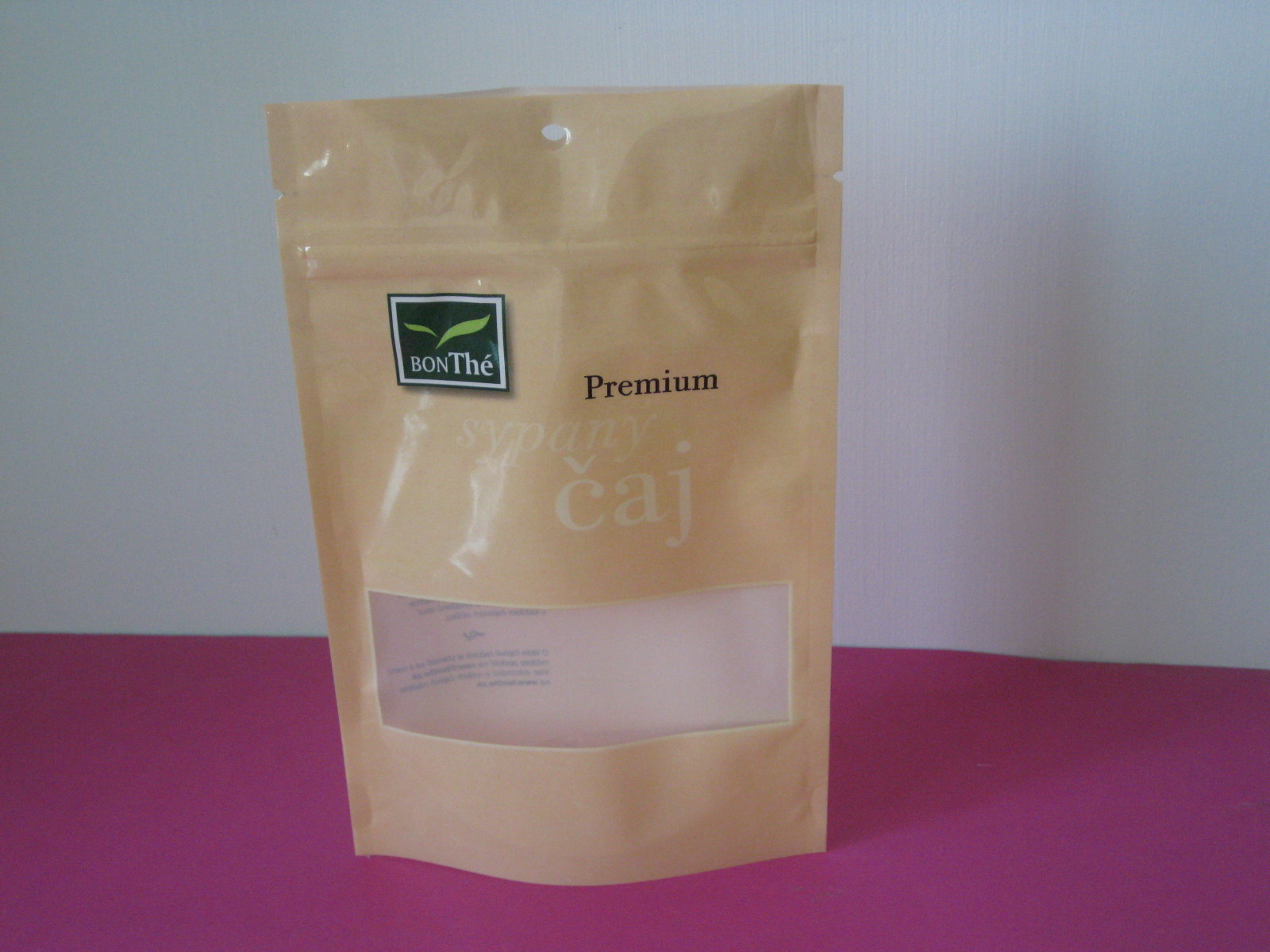 Rekupereerbare Aluminiumfoliezak die de Gelamineerde Zak van Tribune omhoog Matte Mylar met Venster verpakt