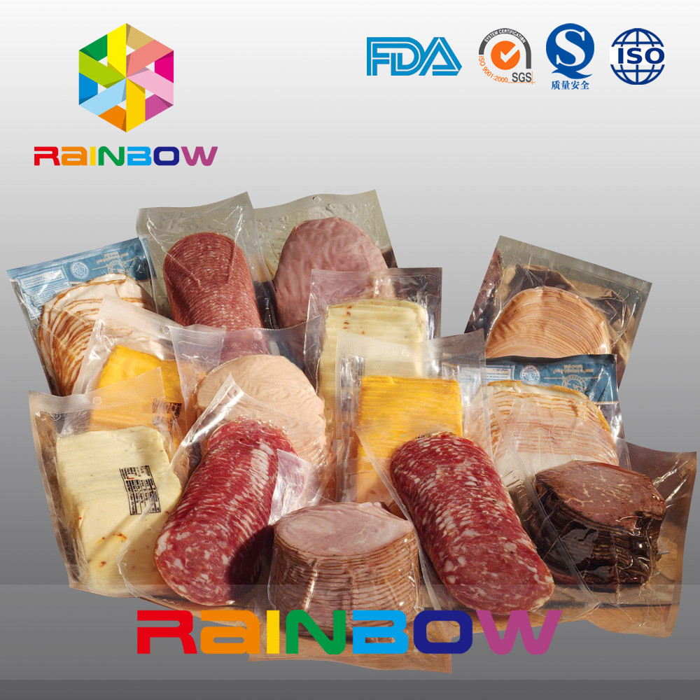 Voedingsmiddelen co-extrusie-vacuümzakken / geïmprimeerde vacuümdichtingszakken